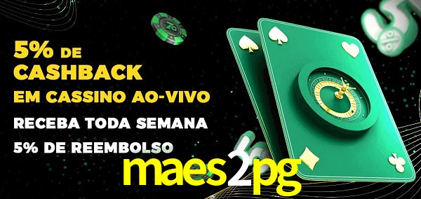 Promoções do cassino ao Vivo maes2pg
